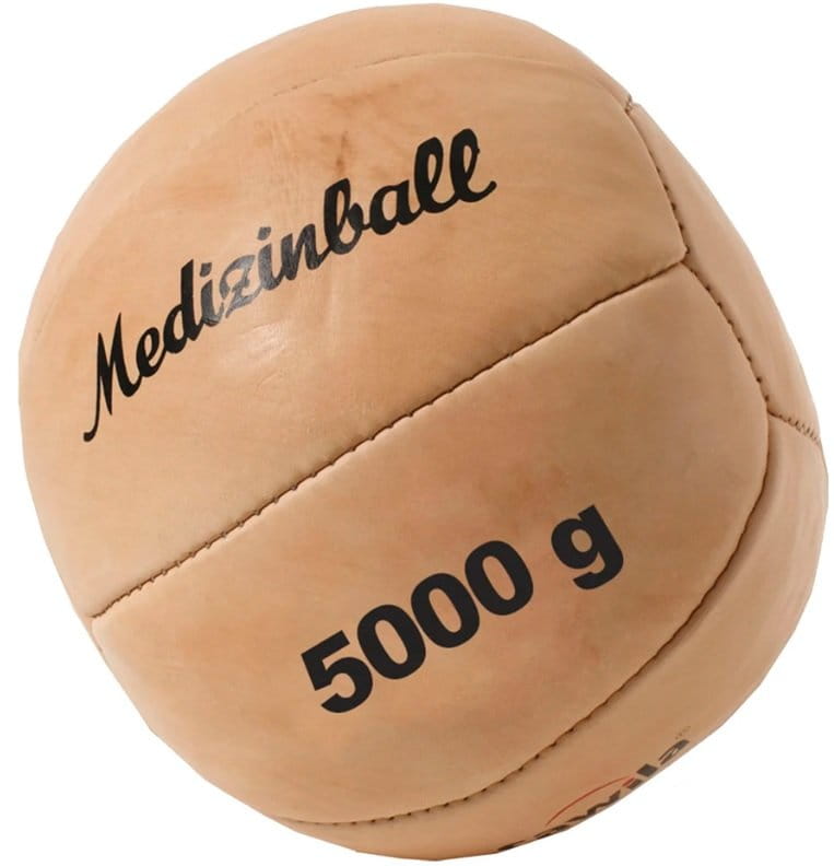 Ιατρική μπάλα Cawila Leather medicine ball PRO 5.0 kg