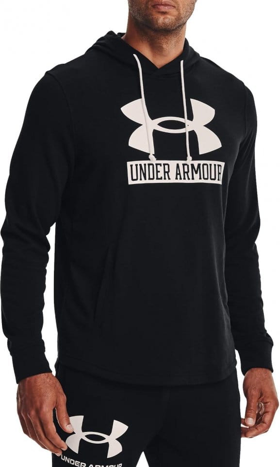 Φούτερ-Jacket με κουκούλα Under Armour Rival Logo Hoody Black
