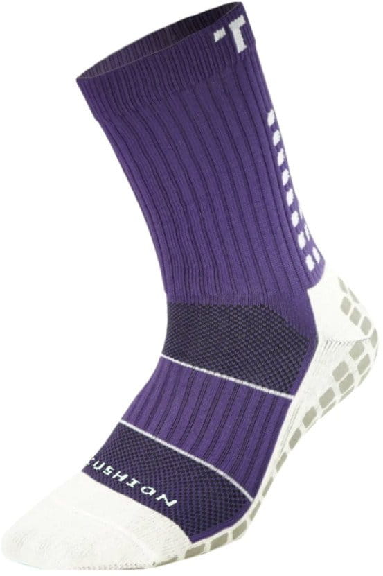 Κάλτσες Trusox Cushion 3.0 - Purple with White Trademarks
