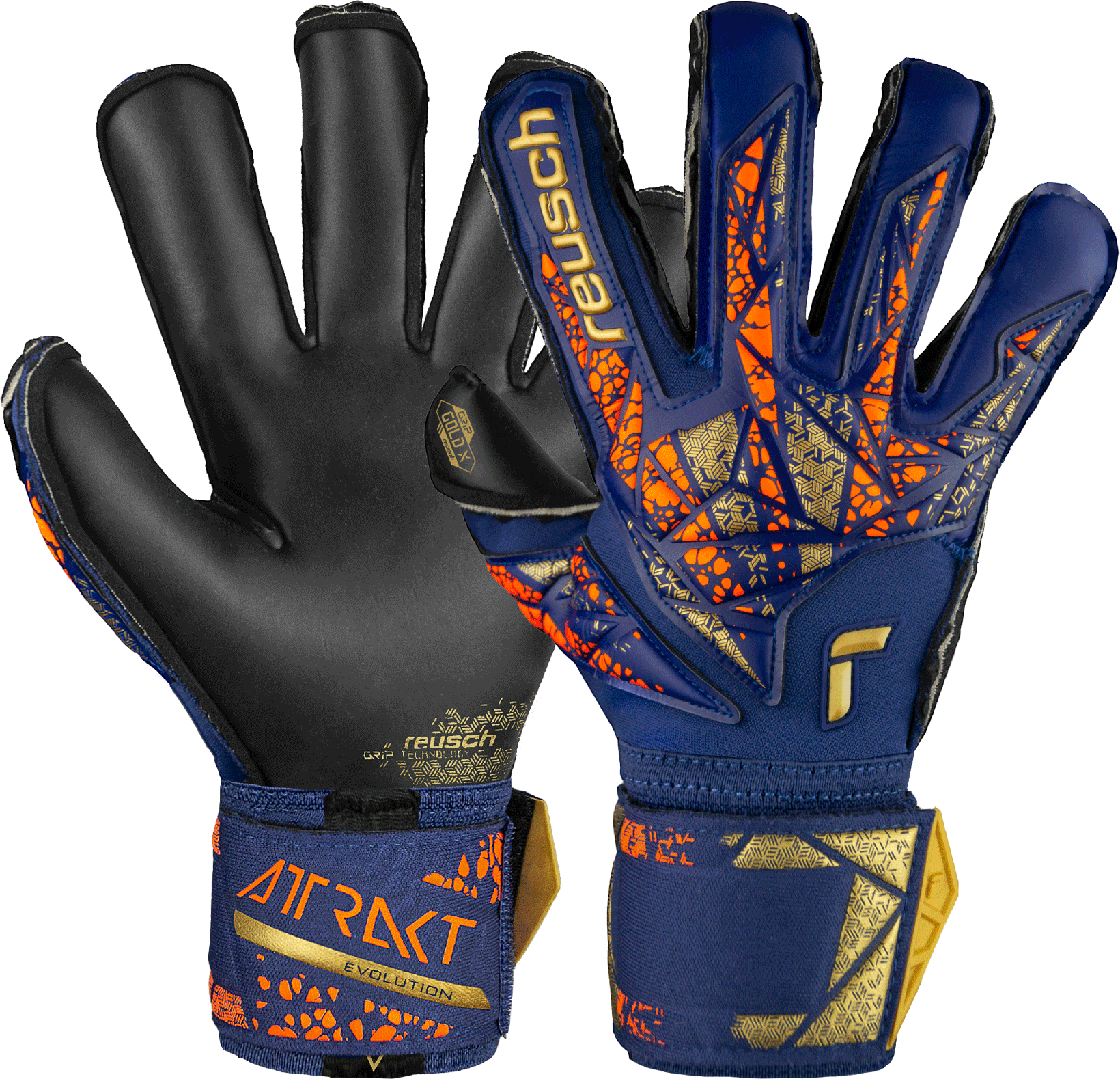 Γάντια τερματοφύλακα Reusch Attrakt Gold X Evolution Goalkeeper Gloves