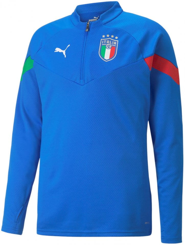 Μακρυμάνικη μπλούζα Puma FIGC Player Training 1/4 Zip Top