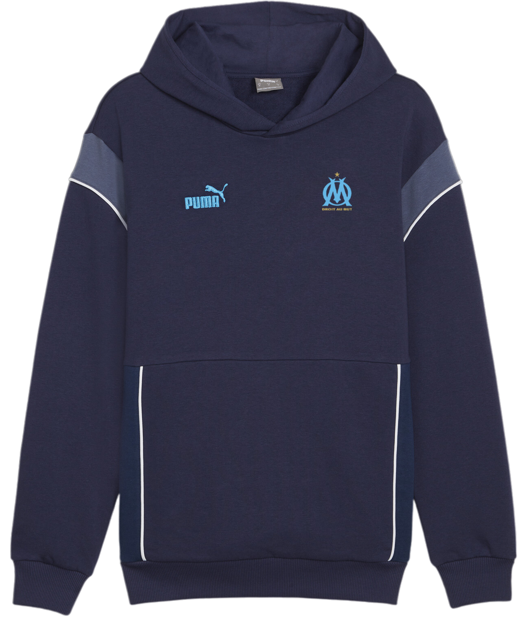 Φούτερ-Jacket με κουκούλα Puma Olympique Marseille Ftbl Hoody