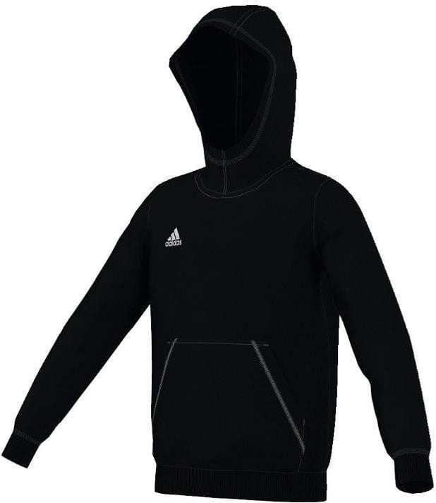 Φούτερ-Jacket με κουκούλα adidas core 15 hoody kids