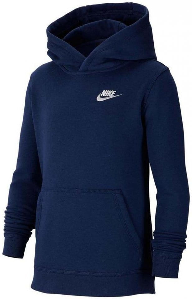 Φούτερ-Jacket με κουκούλα Nike B NSW CLUB PO HOODIE