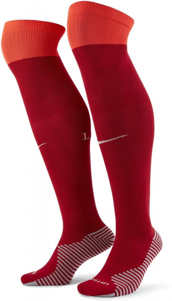 Κάλτσες ποδοσφαίρου Nike Liverpool FC 2021/22 Stadium Home Over-the-Calf Soccer Socks
