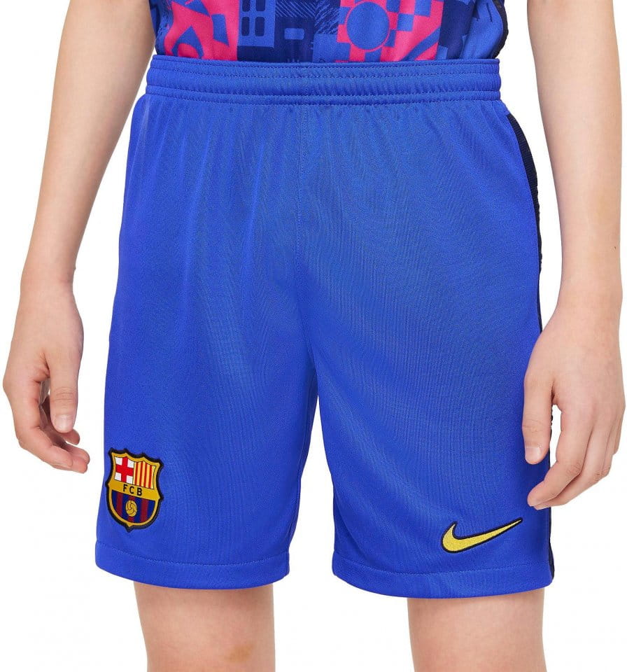 Σορτς Nike FC Barcelona 2021/22 Stadium Third Big Kids Soccer Shorts