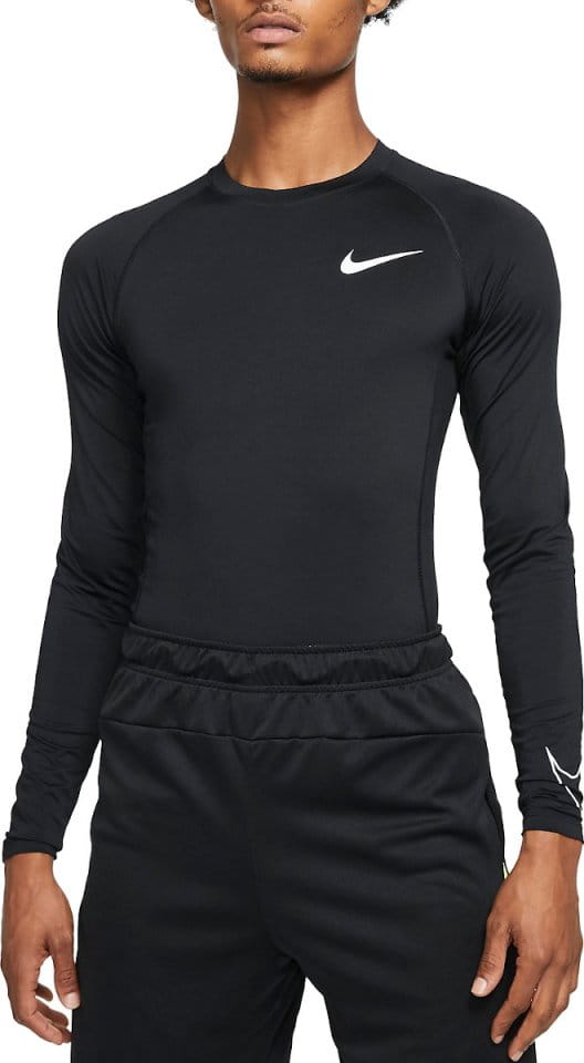 Μακρυμάνικη μπλούζα Nike Pro DF TIGHT TOP LS
