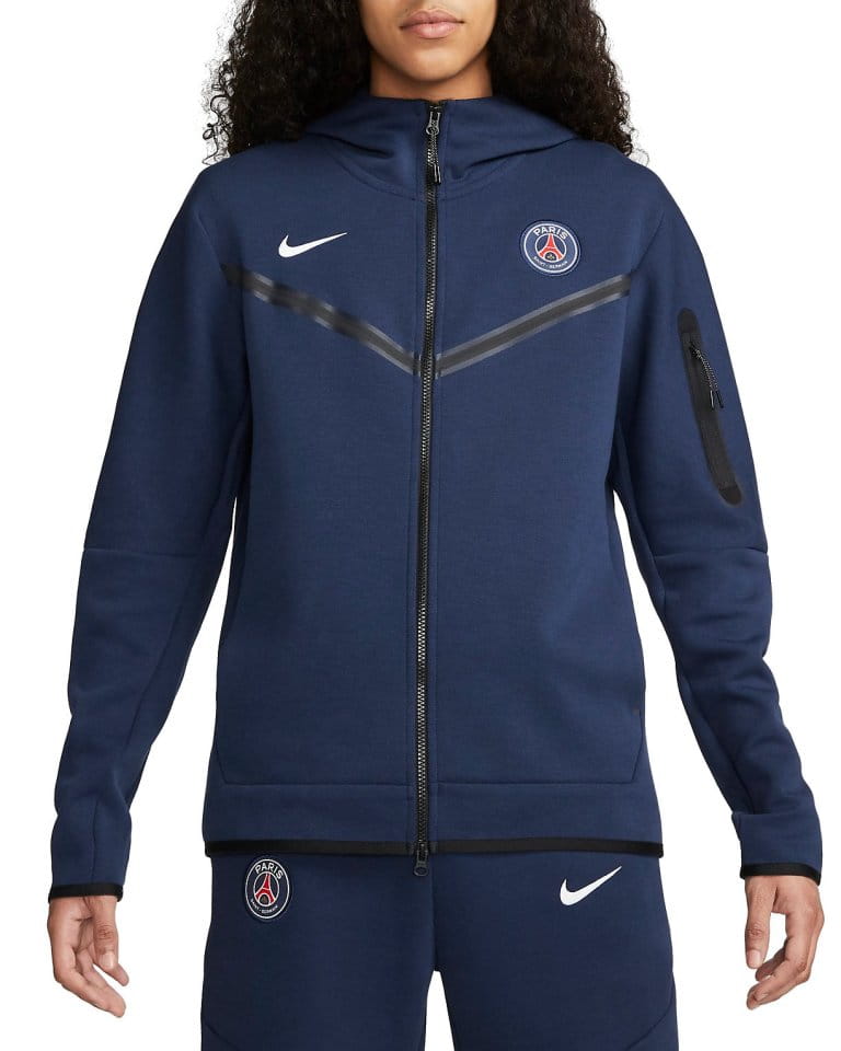 Φούτερ-Jacket με κουκούλα Nike Paris Saint-Germain Tech Fleece Windrunner -  11teamsports.gr