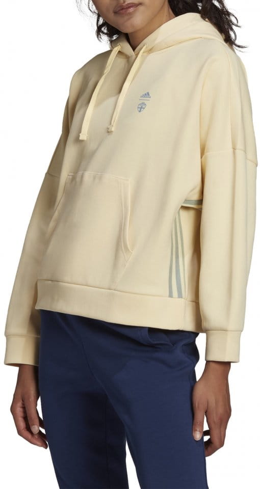 Φούτερ-Jacket με κουκούλα adidas SVFF TRV HD W