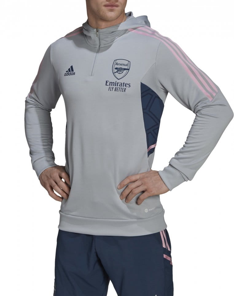 Φούτερ-Jacket με κουκούλα adidas AFC TK HOOD
