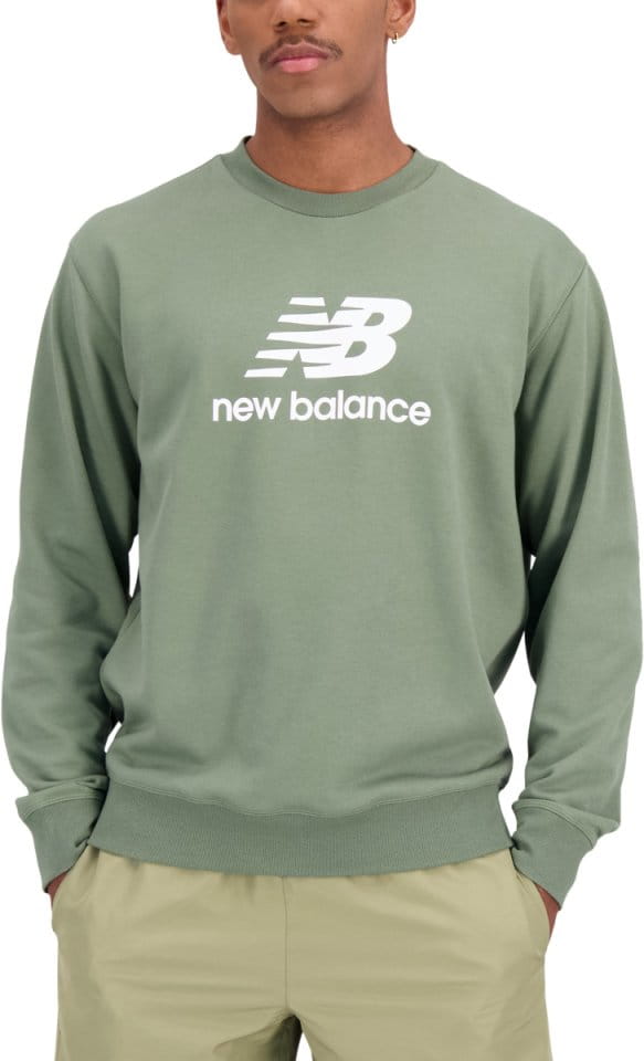 Φούτερ-Jacket New Balance Essentials Stacked Logo French Terry Crewneck